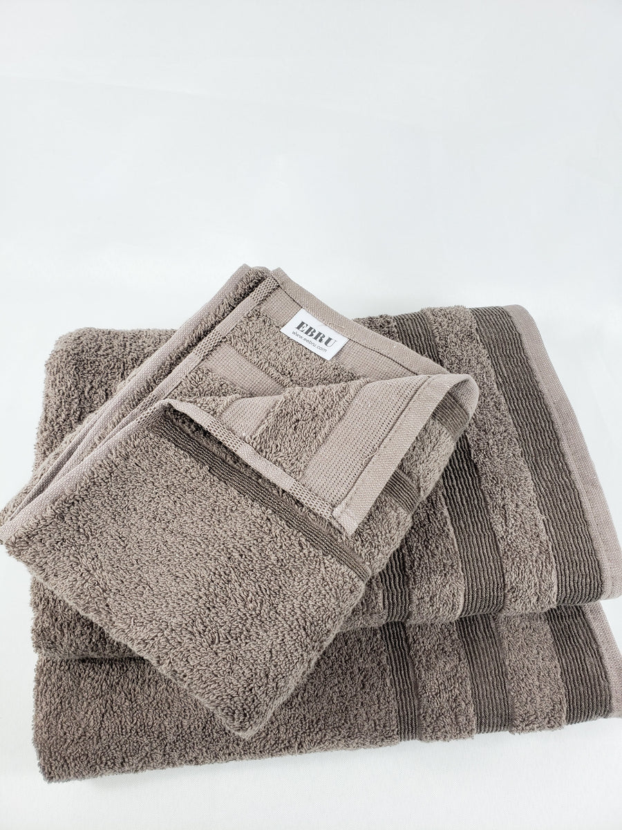 BATH / HAND TOWEL Organic Cotton - Caramel – EBRU Home